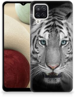 B2Ctelecom Mobiel Case Samsung Galaxy A12 GSM Hoesje Tijger