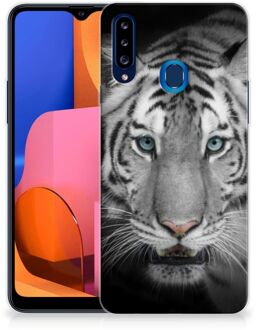 B2Ctelecom Mobiel Case Samsung Galaxy A20s GSM Hoesje Tijger