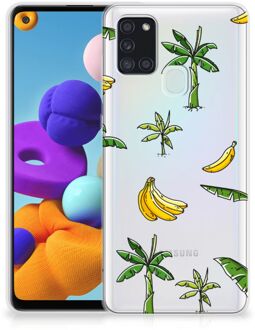 B2Ctelecom Mobiel Case Samsung Galaxy A21s GSM Hoesje Banana Tree