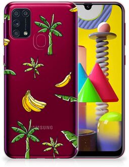 B2Ctelecom Mobiel Case Samsung Galaxy M31 GSM Hoesje Banana Tree