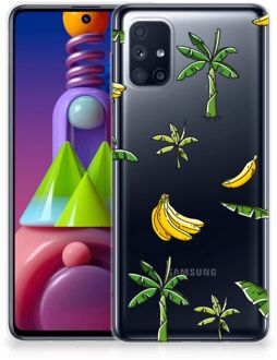 B2Ctelecom Mobiel Case Samsung Galaxy M51 GSM Hoesje Banana Tree