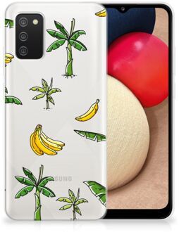 B2Ctelecom Mobiel Case Samsung M02s | Samsung Galaxy A02s GSM Hoesje Banana Tree