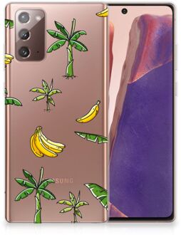 B2Ctelecom Mobiel Case Samsung Note 20 GSM Hoesje Banana Tree