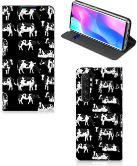 B2Ctelecom Mobiel Case Xiaomi Mi Note 10 Lite Telefoon Hoesje Design Koetjes