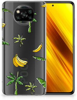 B2Ctelecom Mobiel Case Xiaomi Poco X3 GSM Hoesje Banana Tree