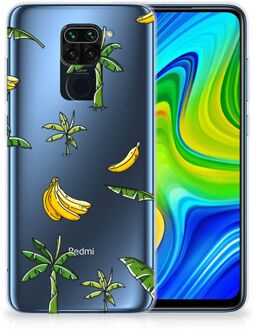 B2Ctelecom Mobiel Case Xiaomi Redmi Note9 GSM Hoesje Banana Tree