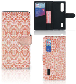 B2Ctelecom Mobiel Hoesje OPPO Find X2 Pro Smartphone Hoesje Pattern Orange