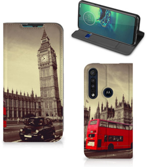 B2Ctelecom Motorola G8 Plus Book Cover Londen