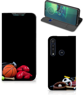 B2Ctelecom Motorola G8 Plus Hippe Standcase Sports