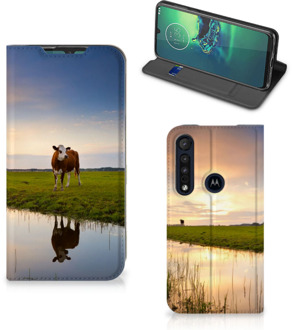 B2Ctelecom Motorola G8 Plus Hoesje maken Koeien