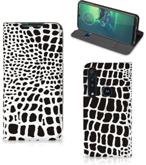 B2Ctelecom Motorola G8 Plus Hoesje maken Slangenprint