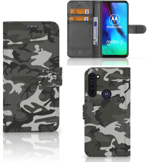 B2Ctelecom Motorola Moto G Pro Telefoon Hoesje Cadeau voor hem Army Light