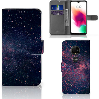 B2Ctelecom Motorola Moto G7 | G7 Plus Book Case Hoesje Design Stars