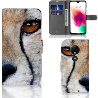 B2Ctelecom Motorola Moto G7 | G7 Plus Bookcase Hoesje Design Cheetah