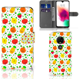 B2Ctelecom Motorola Moto G7 | G7 Plus Bookcase Hoesje Design Fruits