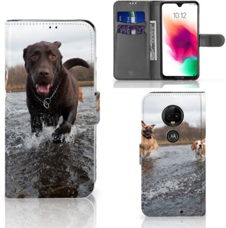 B2Ctelecom Motorola Moto G7 | G7 Plus Bookcase Hoesje Design Honden