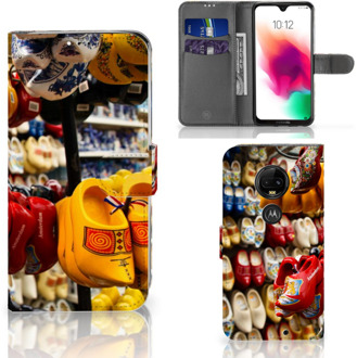 B2Ctelecom Motorola Moto G7 | G7 Plus Bookcase Hoesje Design Klompen