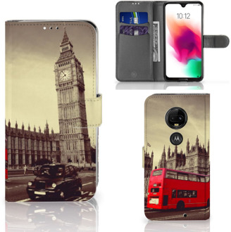 B2Ctelecom Motorola Moto G7 | G7 Plus Bookcase Hoesje Design Londen