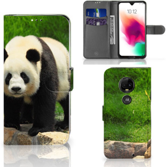 B2Ctelecom Motorola Moto G7 | G7 Plus Bookcase Hoesje Design Panda