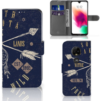 B2Ctelecom Motorola Moto G7 | G7 Plus Bookcase Hoesje Design South Dakota