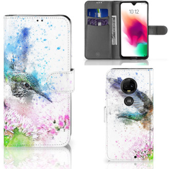 B2Ctelecom Motorola Moto G7 | G7 Plus Bookcase Hoesje Design Vogel