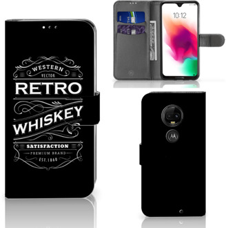 B2Ctelecom Motorola Moto G7 | G7 Plus Bookcase Hoesje Design Whiskey