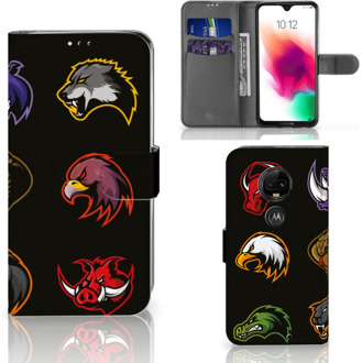 B2Ctelecom Motorola Moto G7 | G7 Plus Uniek Bookcase Hoesje Cartoon