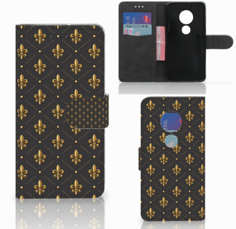 B2Ctelecom Motorola Moto G7 Play Bookcover hoesje Franse Lelie