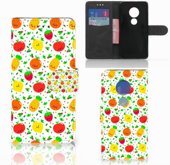 B2Ctelecom Motorola Moto G7 Play Bookcover hoesje Fruits