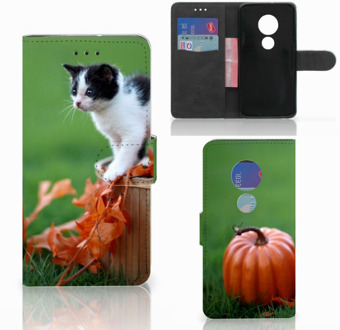 B2Ctelecom Motorola Moto G7 Play Bookcover hoesje Kitten