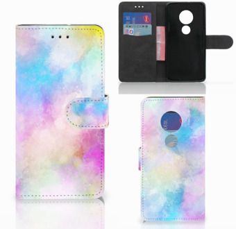 B2Ctelecom Motorola Moto G7 Play Bookcover hoesje Watercolor Light