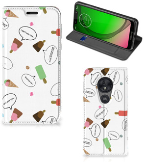 B2Ctelecom Motorola Moto G7 Play Flip Style Cover IJsjes