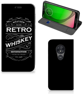 B2Ctelecom Motorola Moto G7 Play Flip Style Cover Whiskey