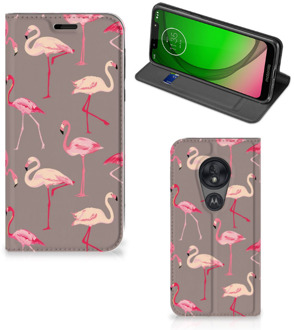 B2Ctelecom Motorola Moto G7 Play Hoesje maken Flamingo