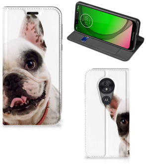 B2Ctelecom Motorola Moto G7 Play Hoesje maken Franse Bulldog