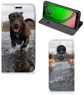 B2Ctelecom Motorola Moto G7 Play Hoesje maken Honden Labrador