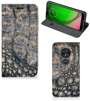 B2Ctelecom Motorola Moto G7 Play Hoesje maken Krokodillenprint