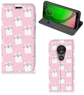 B2Ctelecom Motorola Moto G7 Play Hoesje maken Sleeping Cats