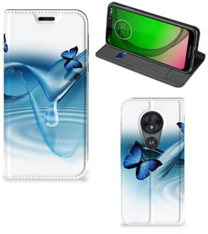 B2Ctelecom Motorola Moto G7 Play Hoesje maken Vlinders