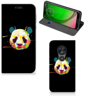 B2Ctelecom Motorola Moto G7 Play Magnet Case Panda Color