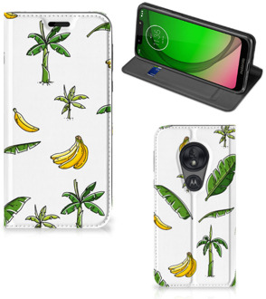 B2Ctelecom Motorola Moto G7 Play Smart Cover Banana Tree