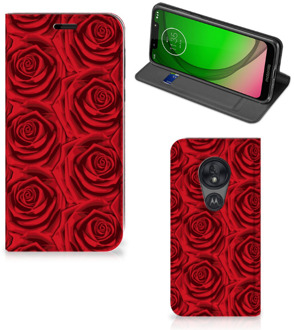 B2Ctelecom Motorola Moto G7 Play Smart Cover Rood Rose