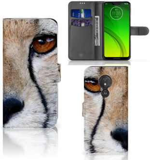 B2Ctelecom Motorola Moto G7 Power Hoesje Bookcase Cheetah