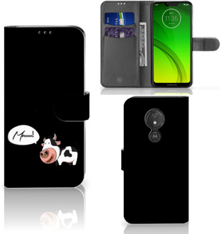 B2Ctelecom Motorola Moto G7 Power Hoesje Bookcase Cow