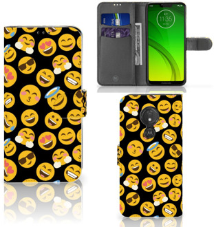 B2Ctelecom Motorola Moto G7 Power Hoesje Bookcase Emoji