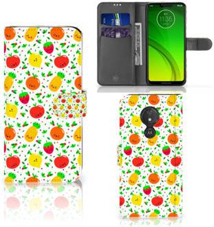 B2Ctelecom Motorola Moto G7 Power Hoesje Bookcase Fruits