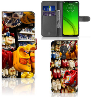 B2Ctelecom Motorola Moto G7 Power Hoesje Bookcase Klompen