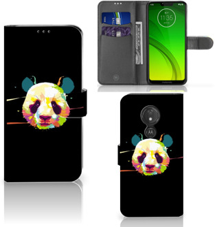 B2Ctelecom Motorola Moto G7 Power Hoesje Bookcase Panda Color