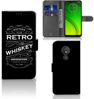 B2Ctelecom Motorola Moto G7 Power Hoesje Bookcase Whiskey