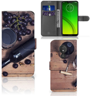 B2Ctelecom Motorola Moto G7 Power  Hoesje Bookcase Wijn